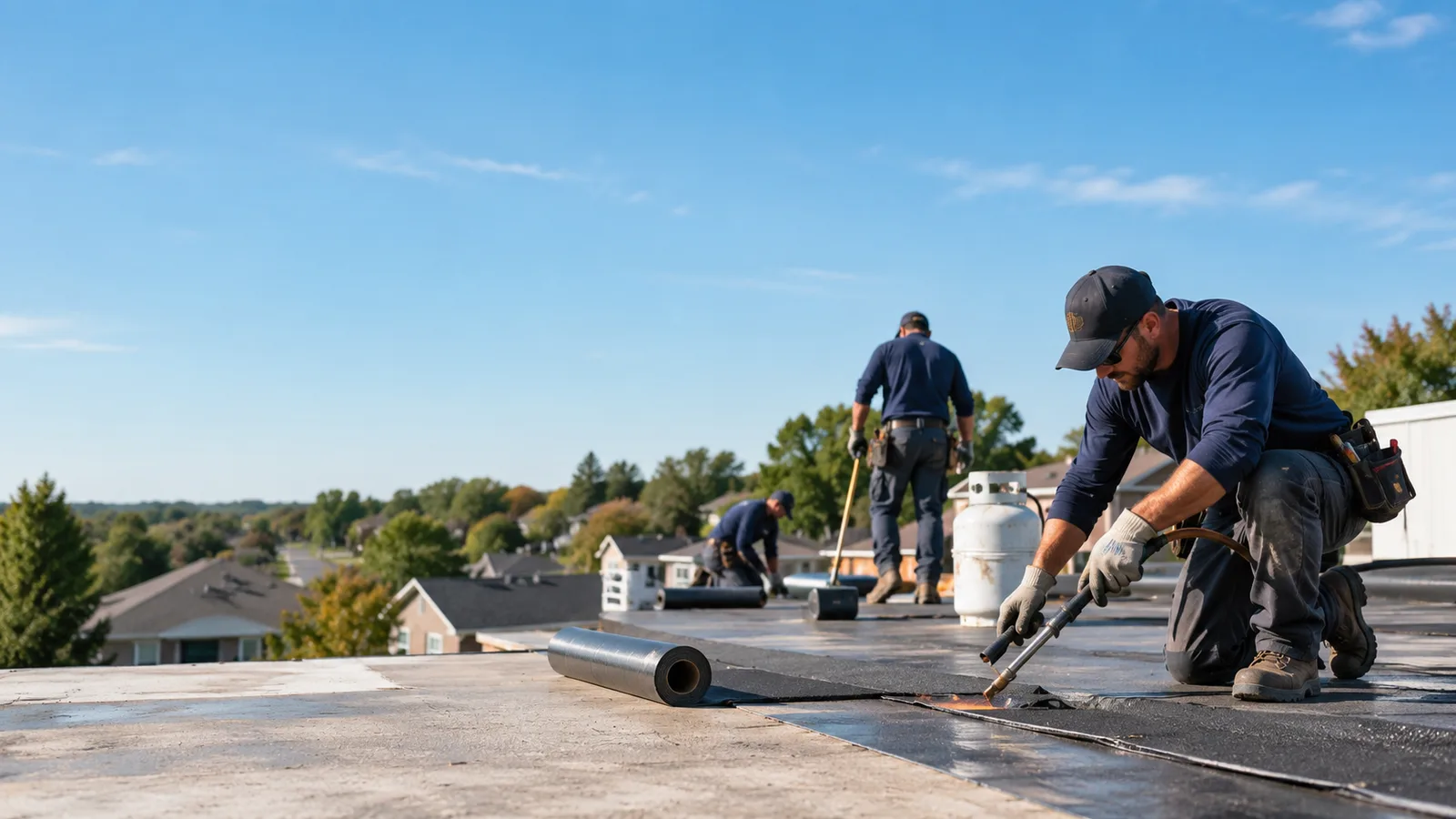 Flat Roof Leak Repair providers in Foster, KY